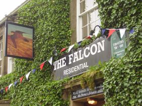 The front view of the Falcon, Arncliffe