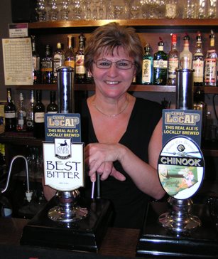 Christine manning (?!) the pumps