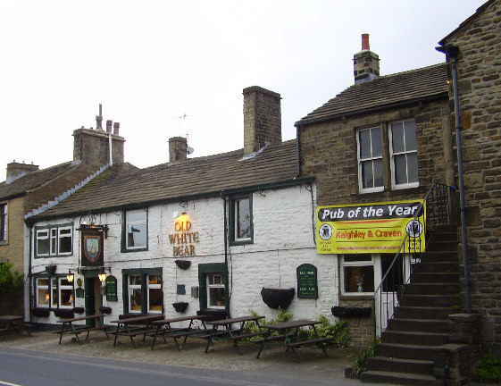 The Old White Bear, Cross Hills, Pub of the Year 2009